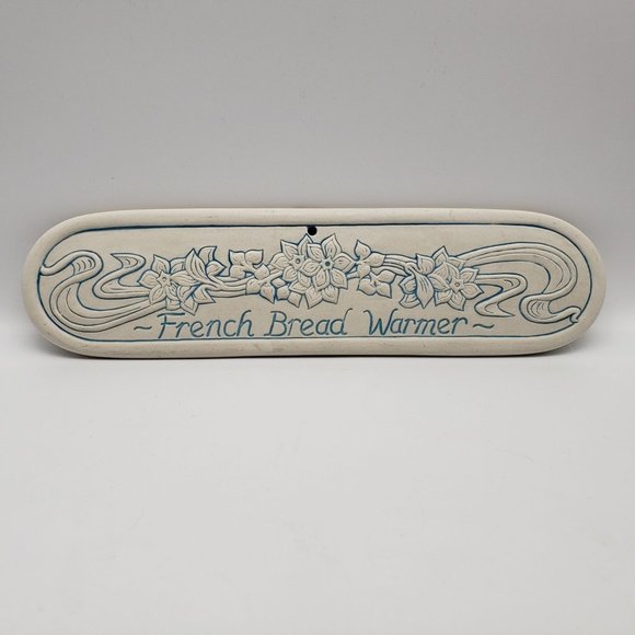 Lyn Ulick Kitchen Vintage French Bread Warmer Stone Pottery Lyn